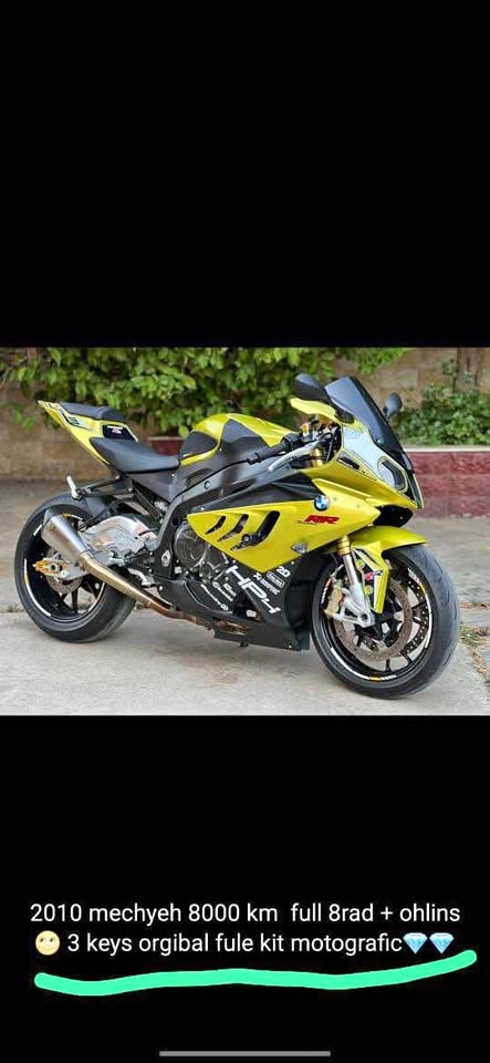 BMW S1000RR ODO 8000 KM
