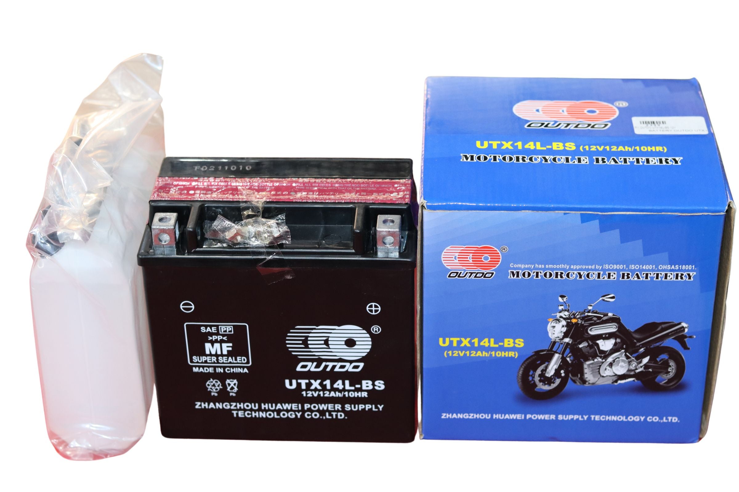 BATTERY UTX14L BS 12V12AH 10HR