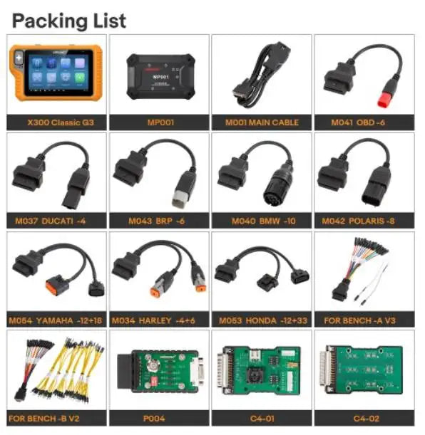 OBDSTAR X300 Classic G3 Key Programmer with CAN FD DoIP Interface