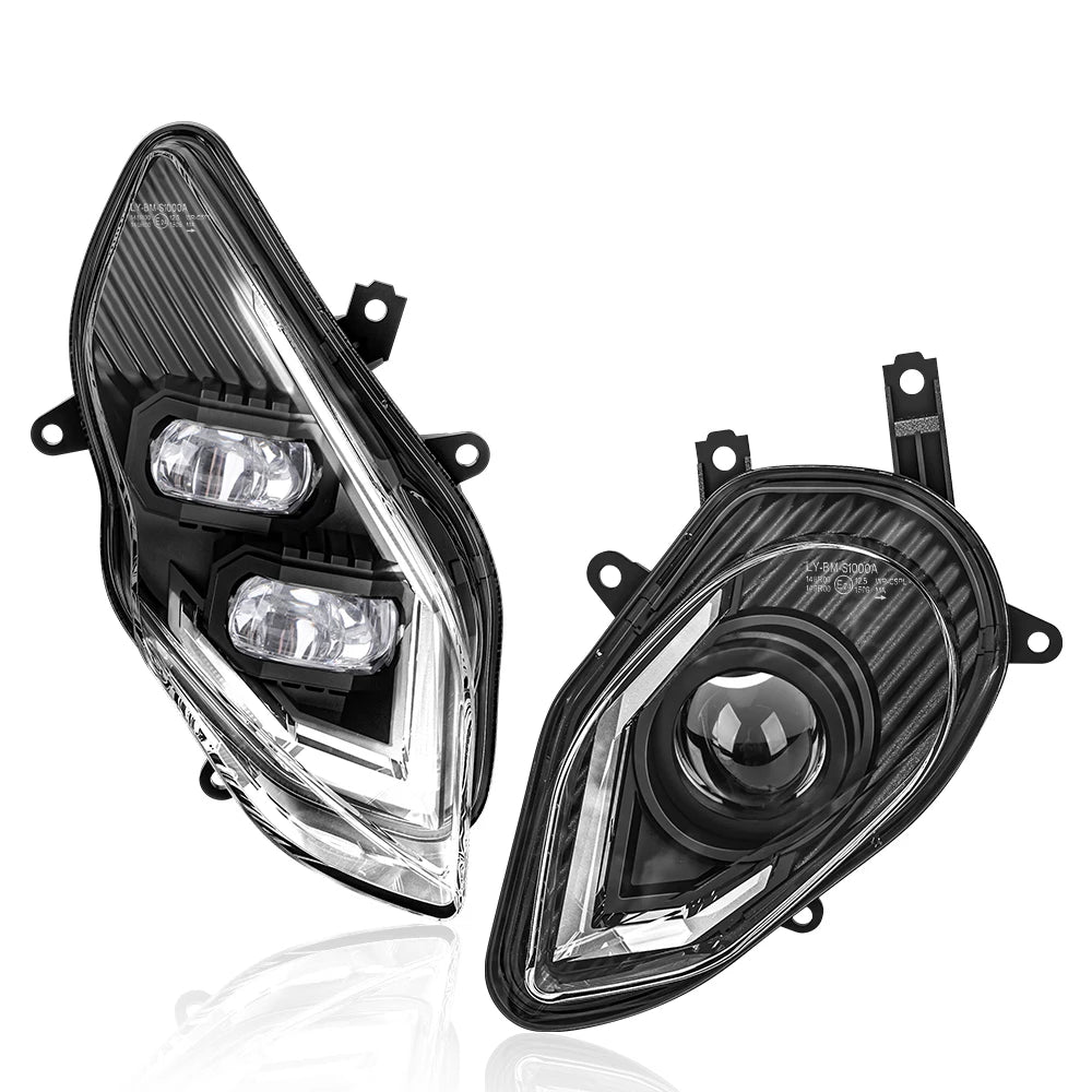E-MARK LED Headlight BMW S1000RR (2015-2018) DRL High Low Beam Upgrade