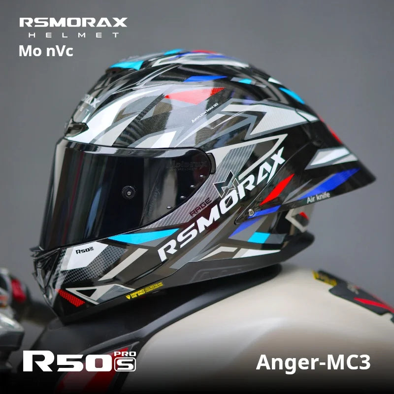 Rsmorax R50s Pro RSMORAX R50S PRO “Blooms” Full-Face Motorcycle Helmet – Unisex Racing ...