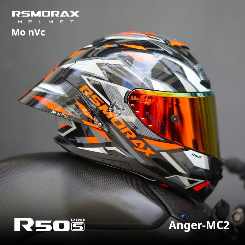 Rsmorax R50s Pro RSMORAX R50S PRO “Blooms” Full-Face Motorcycle Helmet – Unisex Racing ...