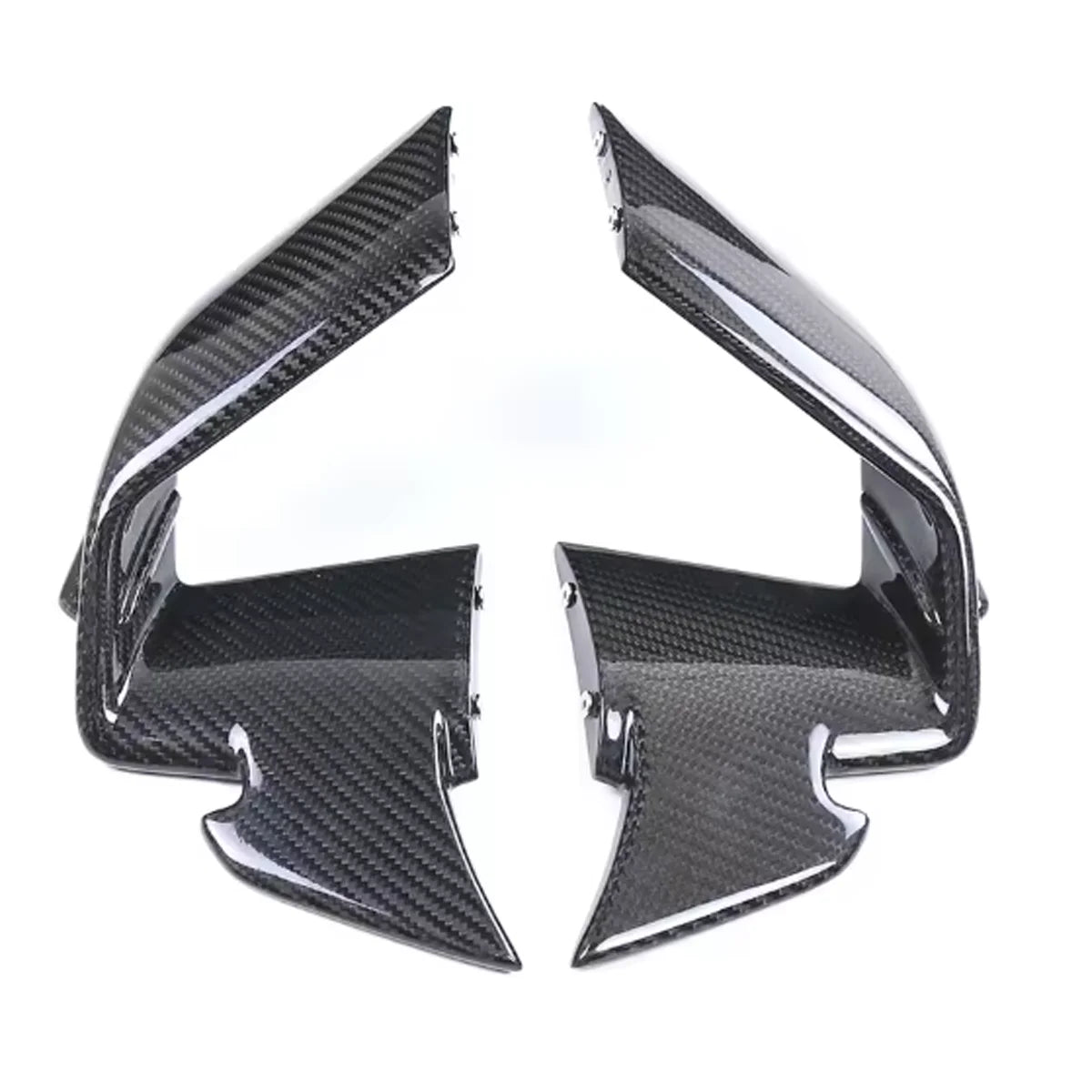 Premium Dry Carbon Fiber Aerodynamic Winglets for BMW S1000RR 2023-2024 Motorcycle