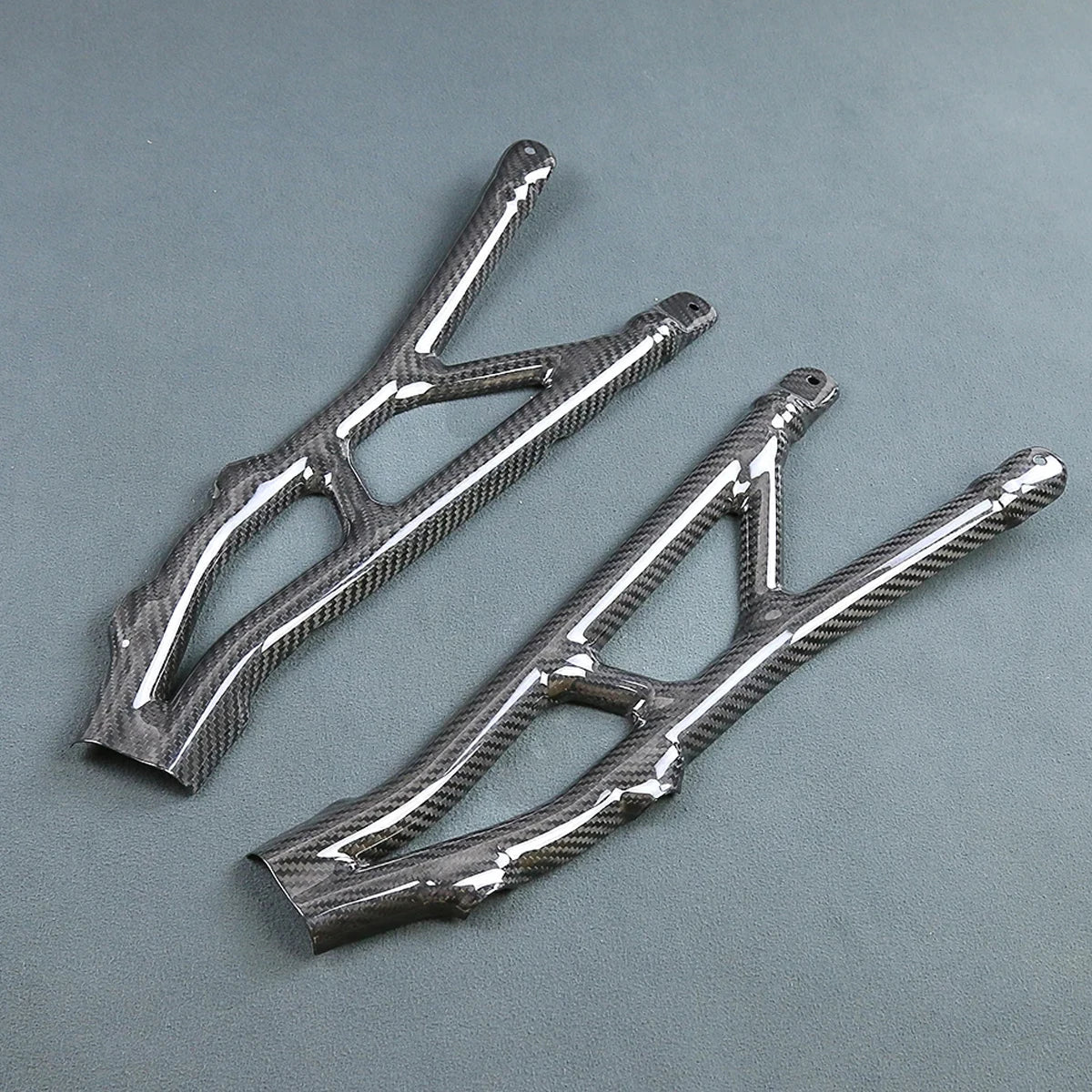 Premium Pure Carbon Fiber Motorcycle Frame Covers Kit BMW S1000RR M1000RR