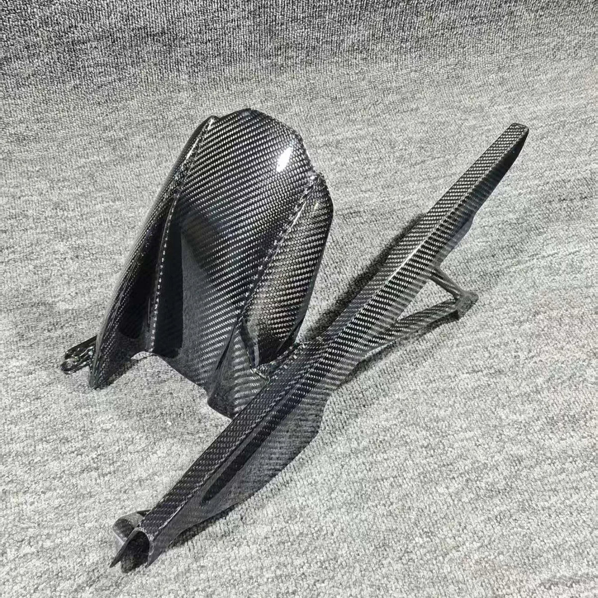 BMW S1000RR S1000R M1000RR Dry Carbon Fiber Rear Hugger Fender Protector