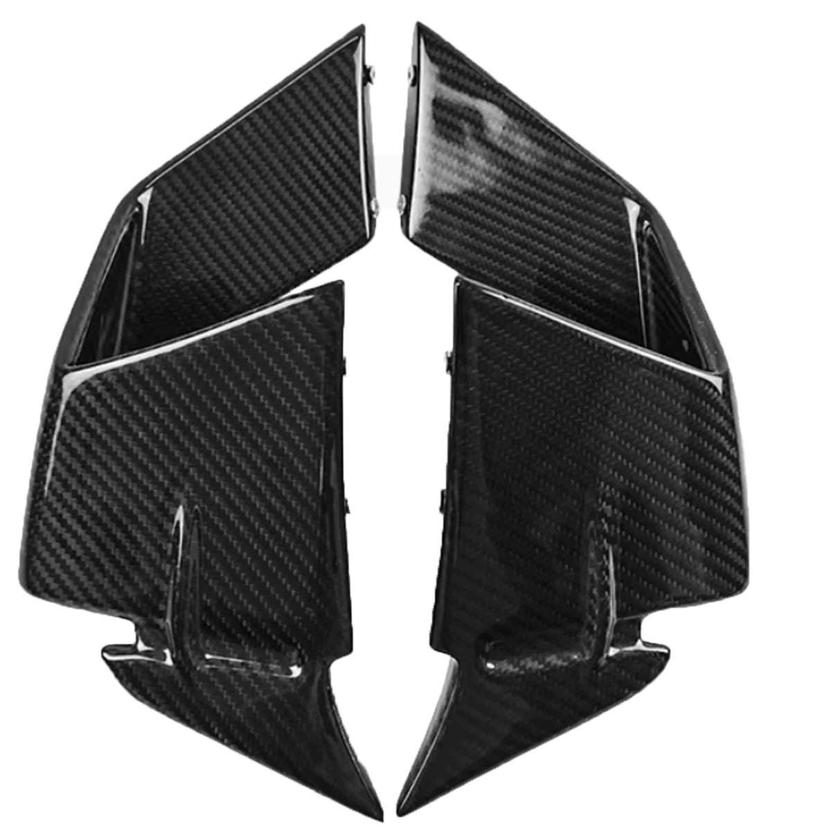 Premium Dry Carbon Fiber Aerodynamic Winglets for BMW S1000RR 2023-2024 Motorcycle
