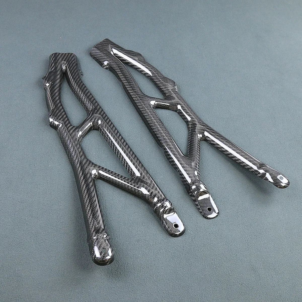 Premium Pure Carbon Fiber Motorcycle Frame Covers Kit BMW S1000RR M1000RR