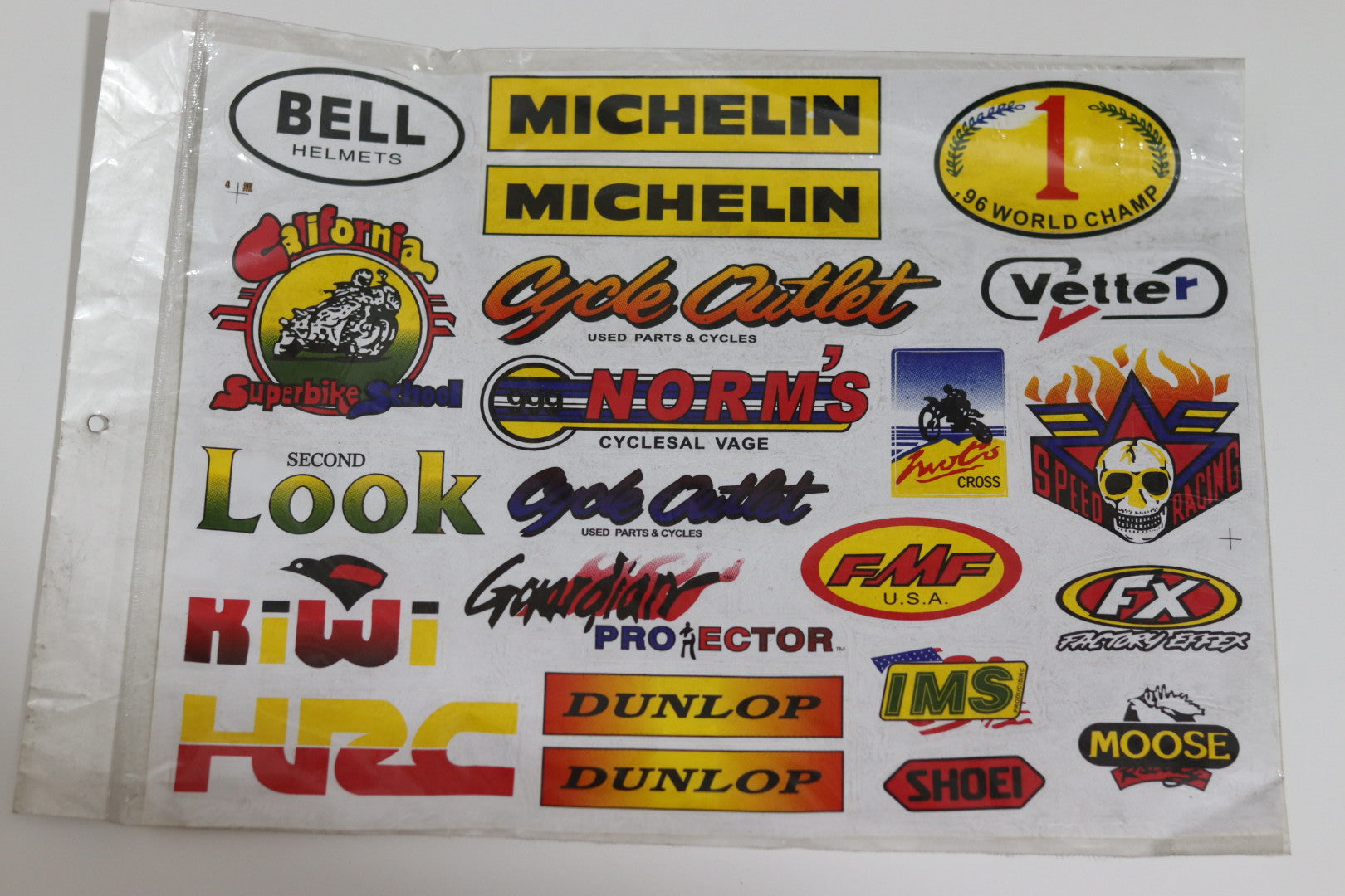STICKERS-MOTORCYCLE