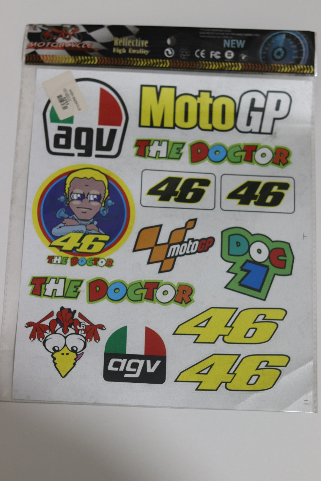 STICKERS-MOTORCYCLE