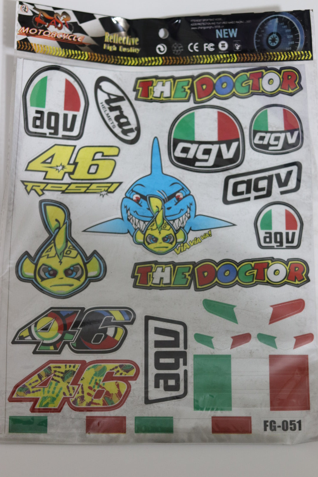 STICKERS-MOTORCYCLE