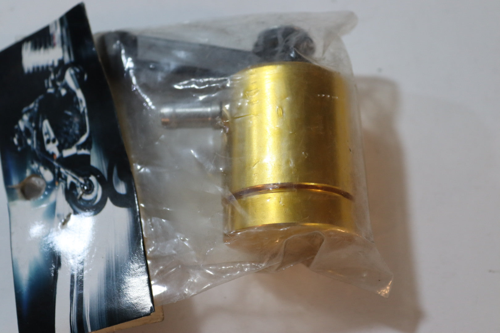 TROMBET ZEIT STAINLESS ZINE- DEHABE-2A7MAR-SILVER-طرمبة زيت زيني ستينلس دهبي أحمر رصاصي