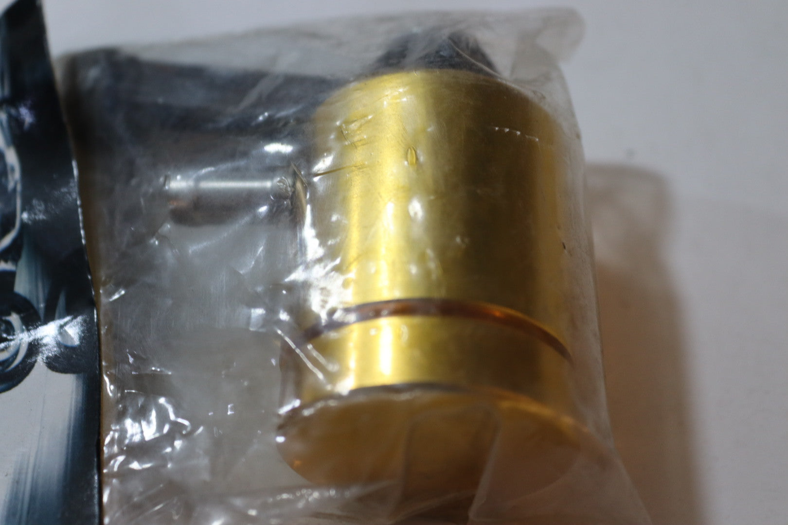 TROMBET ZEIT STAINLESS ZINE- DEHABE-2A7MAR-SILVER-طرمبة زيت زيني ستينلس دهبي أحمر رصاصي