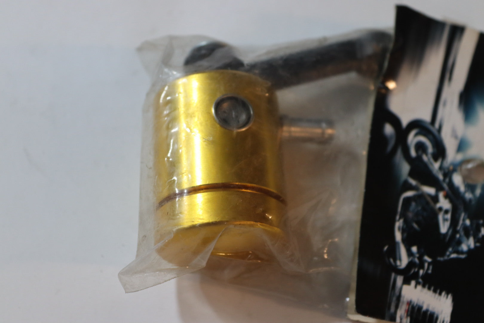 TROMBET ZEIT STAINLESS ZINE- DEHABE-2A7MAR-SILVER-طرمبة زيت زيني ستينلس دهبي أحمر رصاصي
