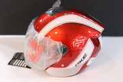 CASK RED WHITE-كاسك أحمر و أبيض