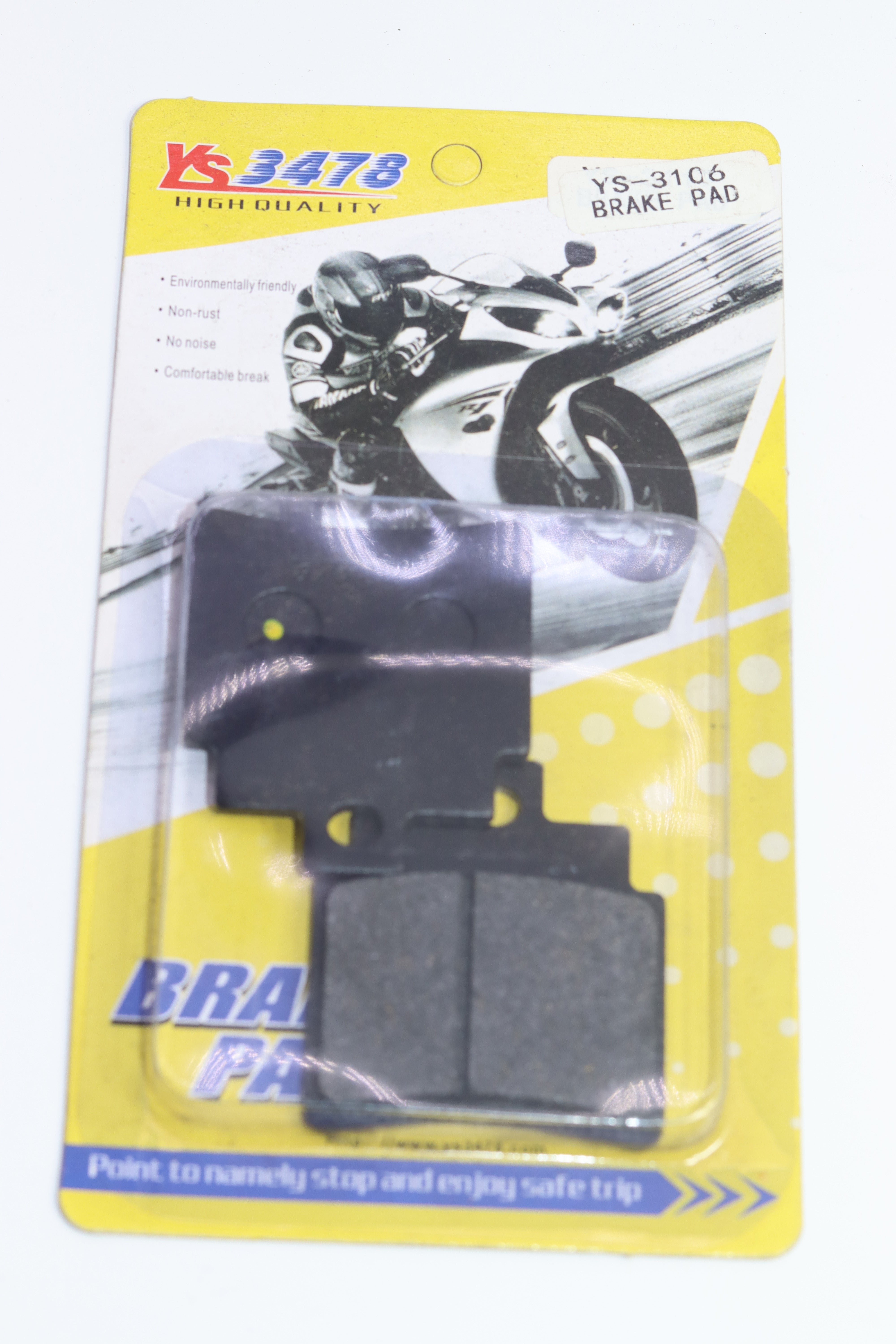 COLIER YS-3478- YS- 3106 BRAKE PAD-كوليه Y S ٣٤٧٨- مكابح ٣١٠٦