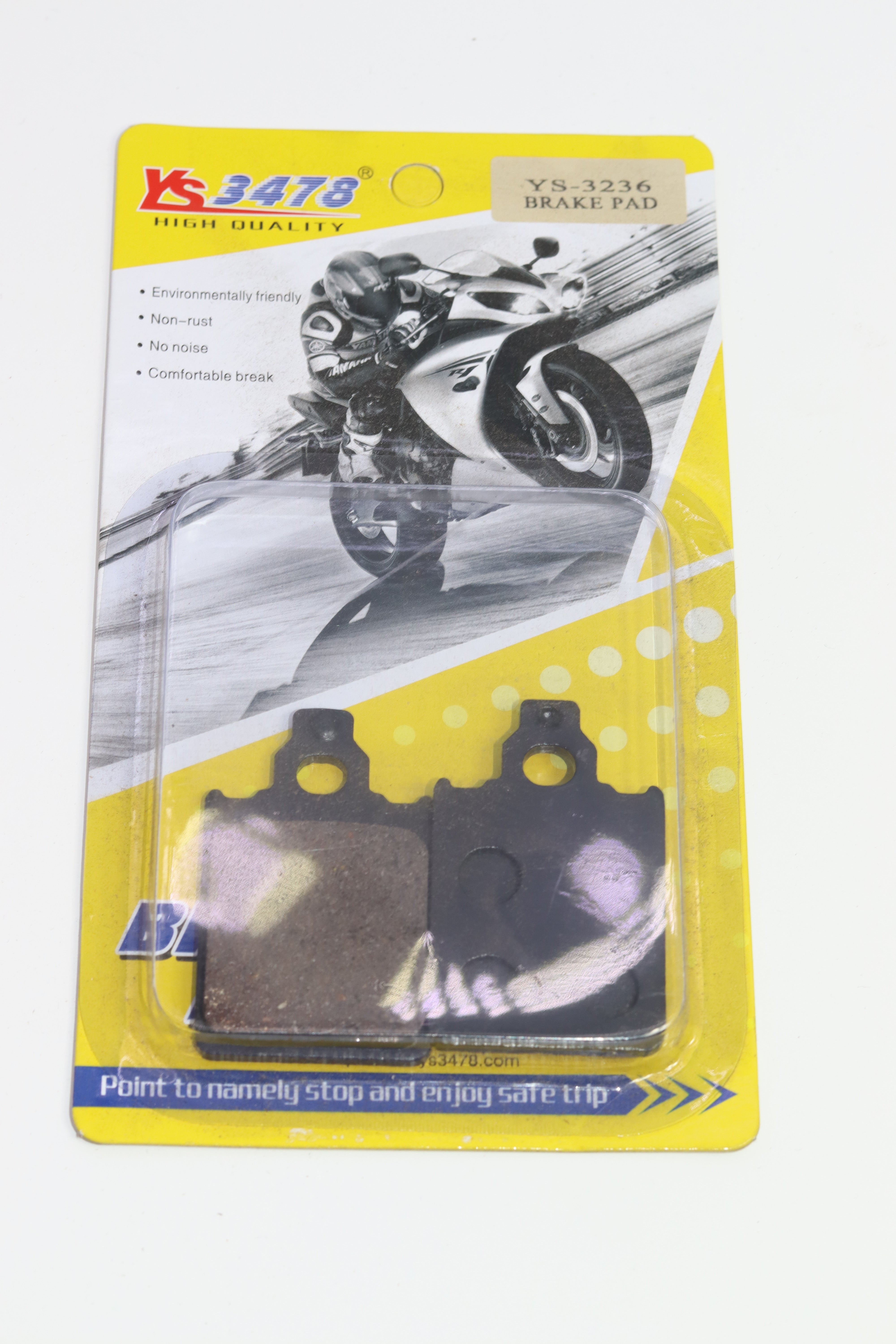 COLIER YS 3478-YS- 3236 BRAKE PAD-كوليه Y S ٣٤٧٨- مكابح ٣٢٣٦