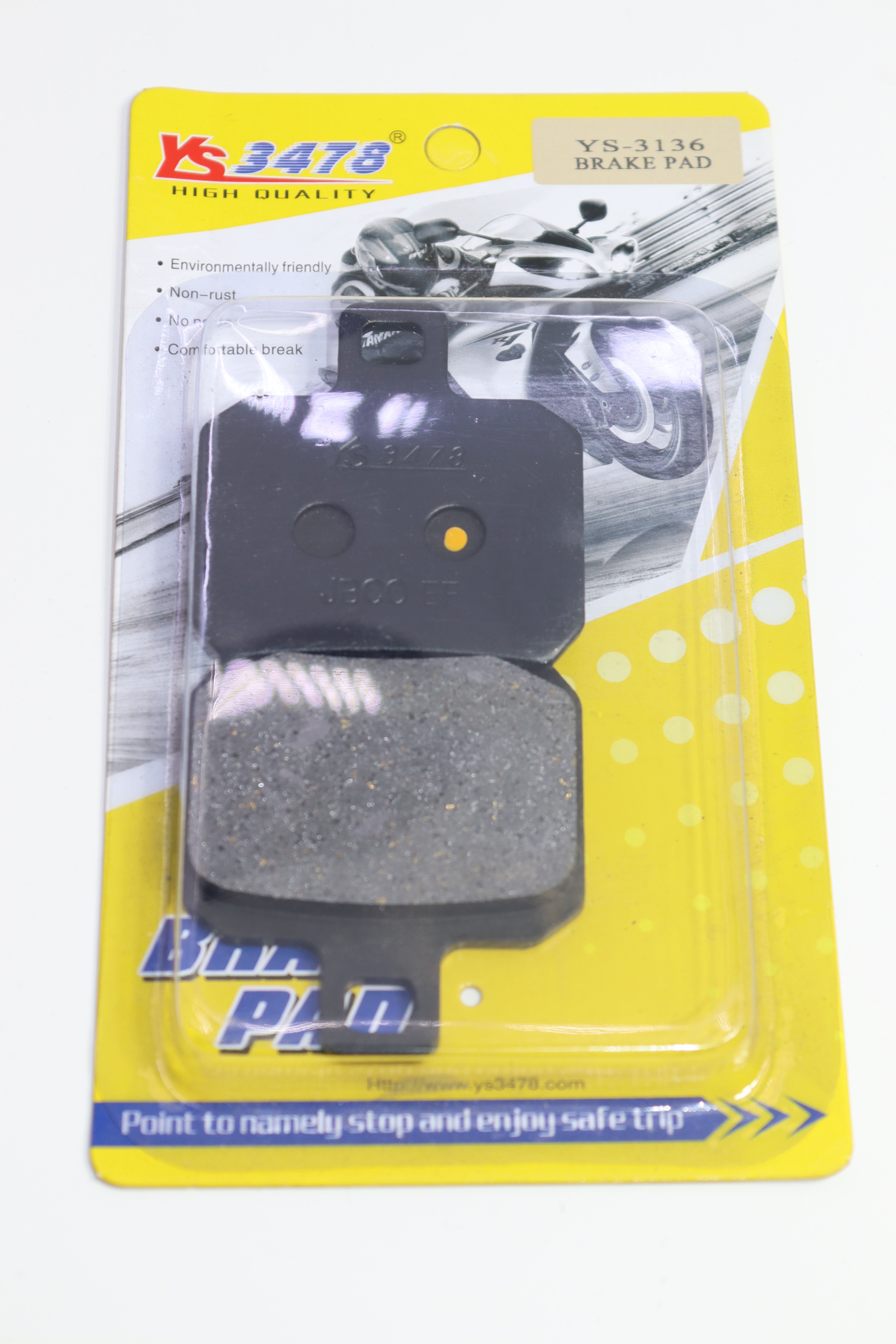 COLIER YS-3478- YS- 3136 BRAKE PAD-كوليه Y S ٣٤٧٨- مكابح ٣١٣٦