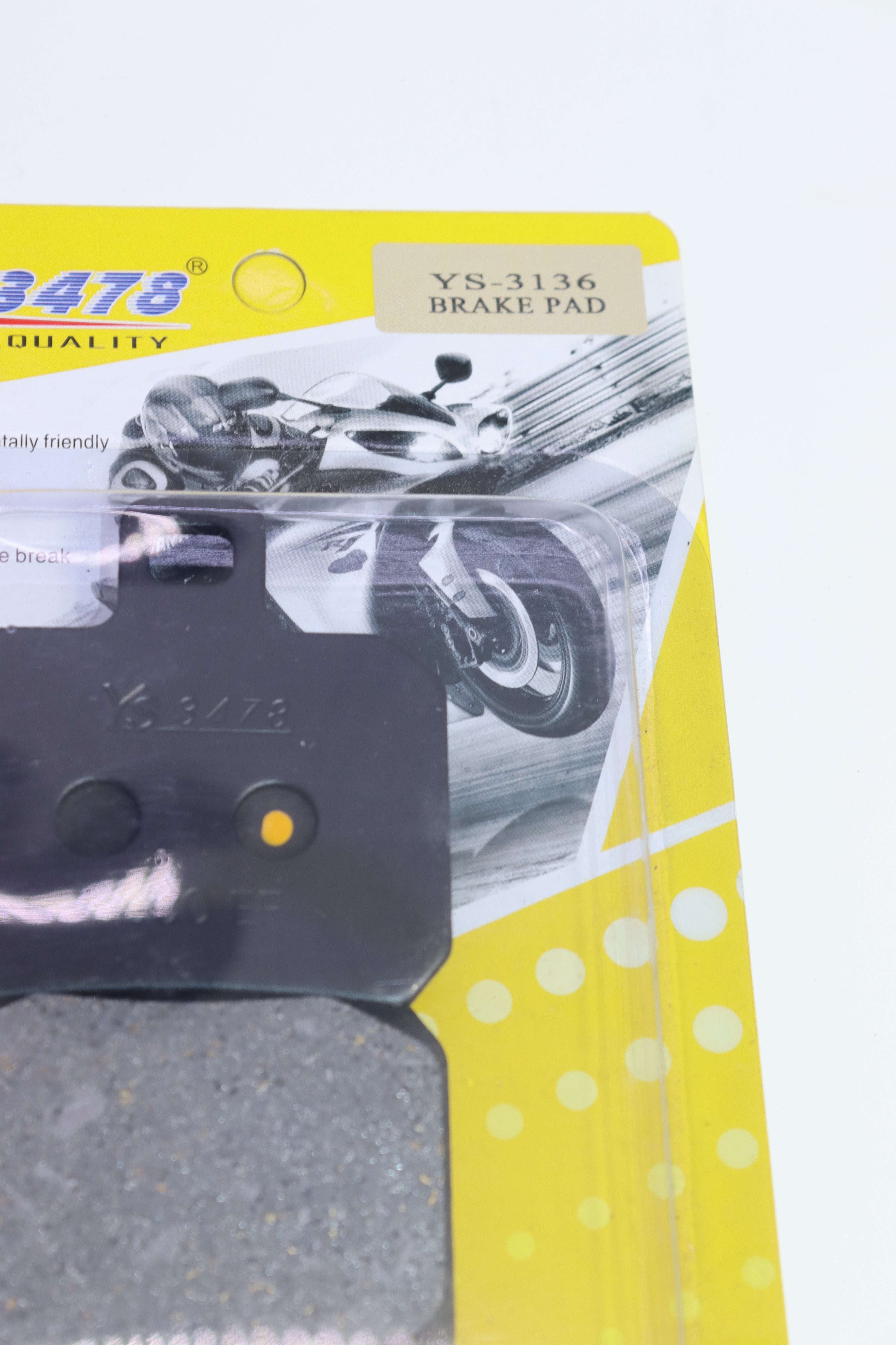 COLIER YS-3478- YS- 3136 BRAKE PAD-كوليه Y S ٣٤٧٨- مكابح ٣١٣٦