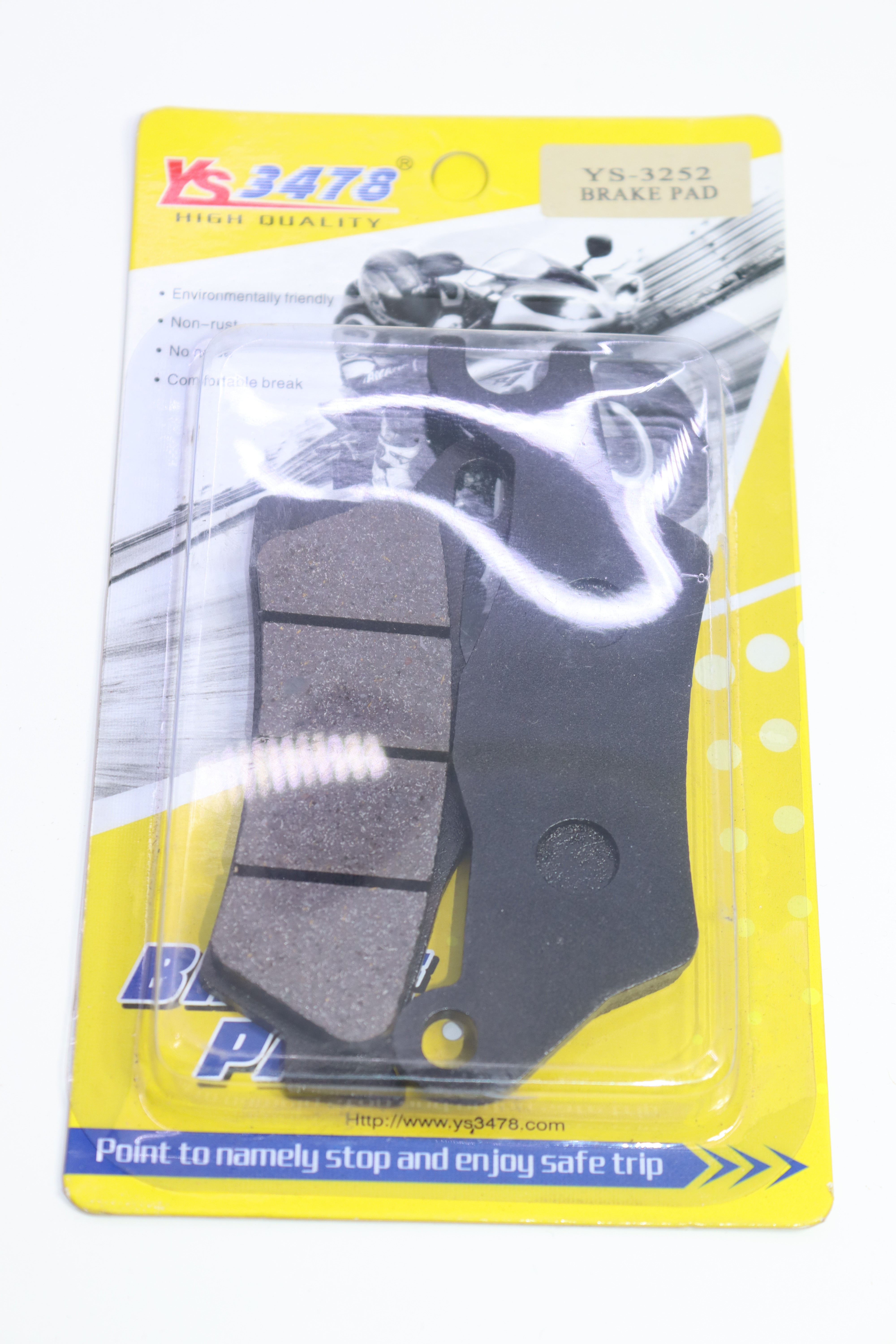 COLIER YS-3478- YS- 3252 BRAKE PAD-كوليه Y S ٣٤٧٨- مكابح ٣٢٥٢