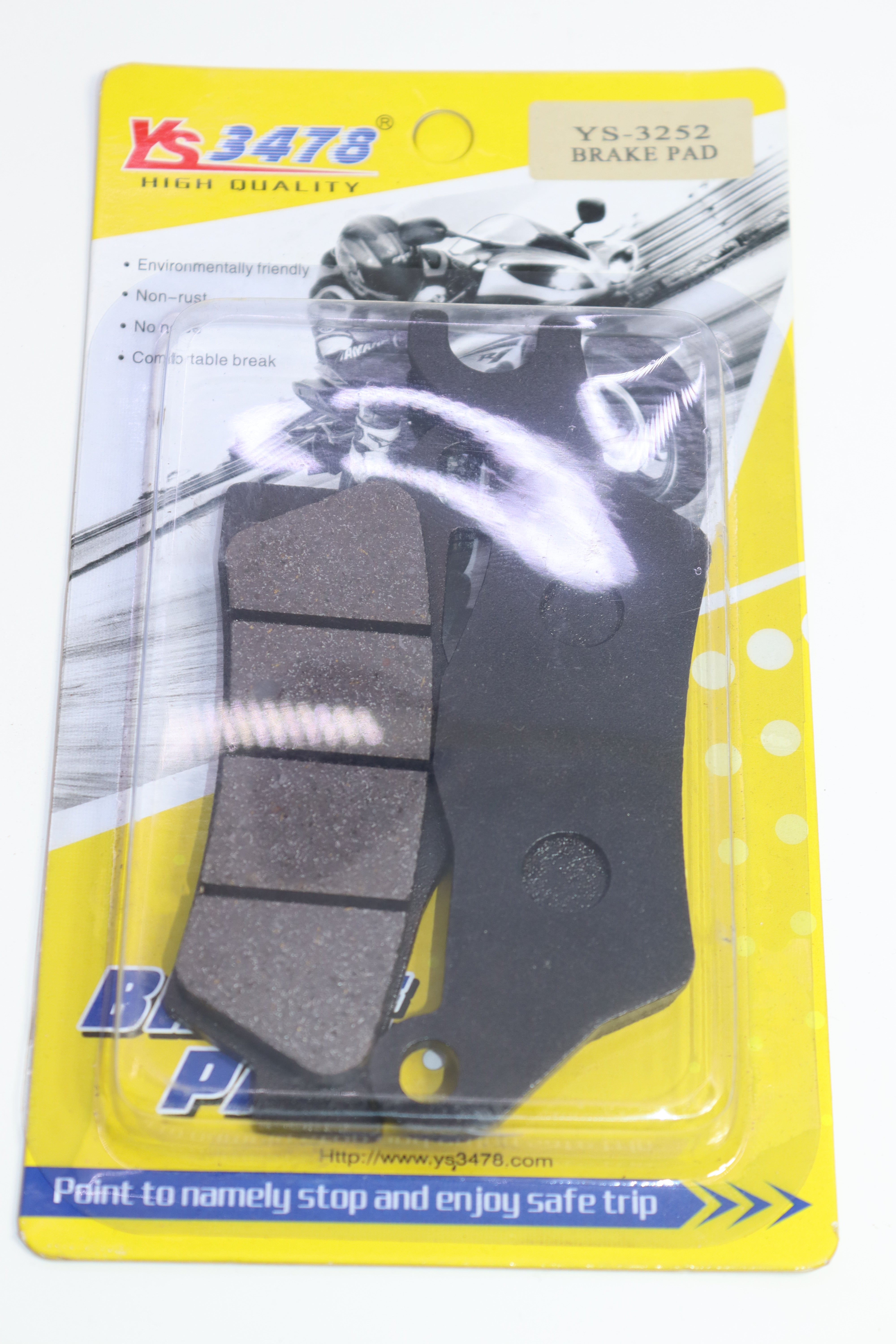 COLIER YS-3478- YS- 3252 BRAKE PAD-كوليه Y S ٣٤٧٨- مكابح ٣٢٥٢