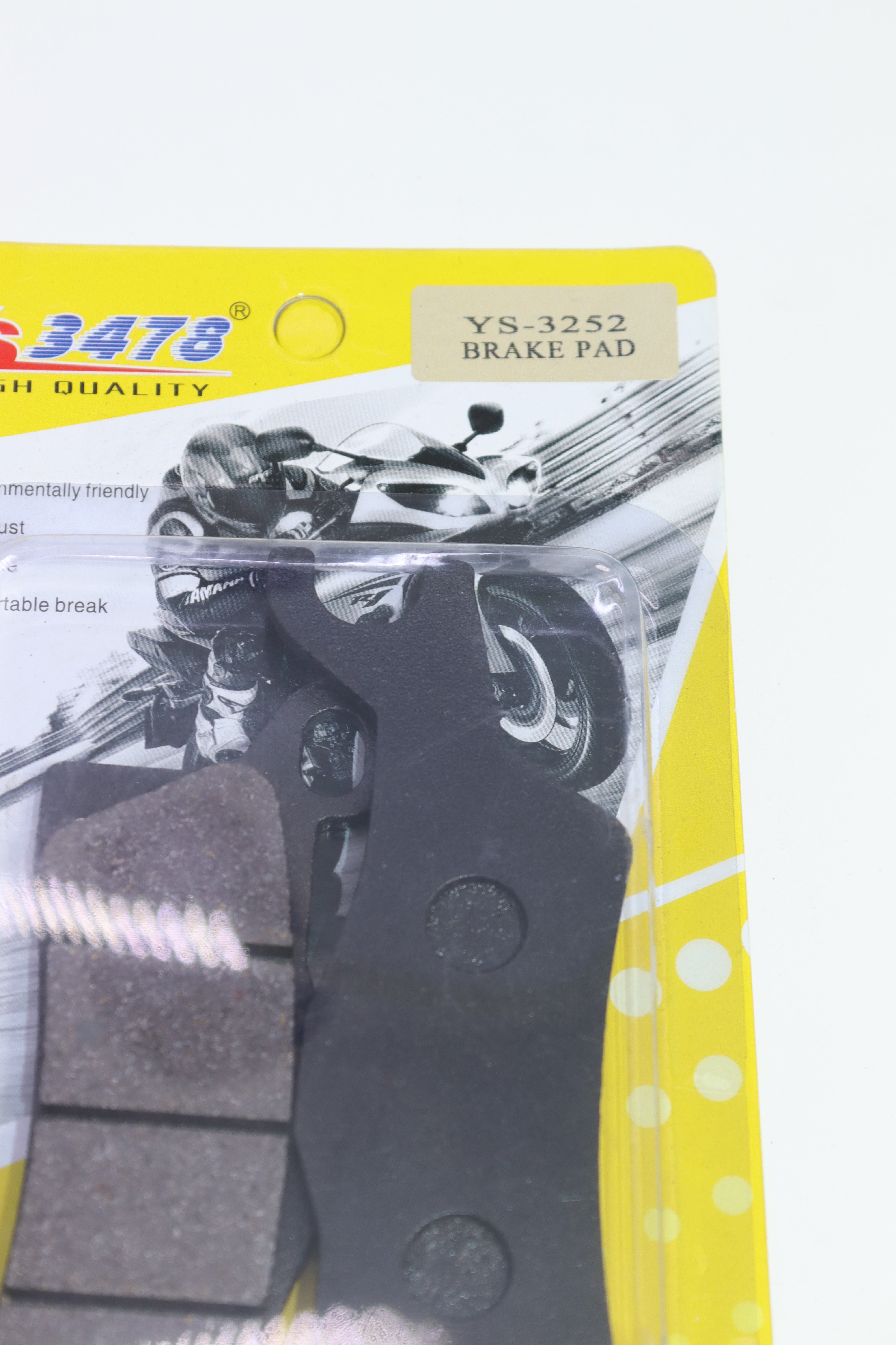 COLIER YS-3478- YS- 3252 BRAKE PAD-كوليه Y S ٣٤٧٨- مكابح ٣٢٥٢