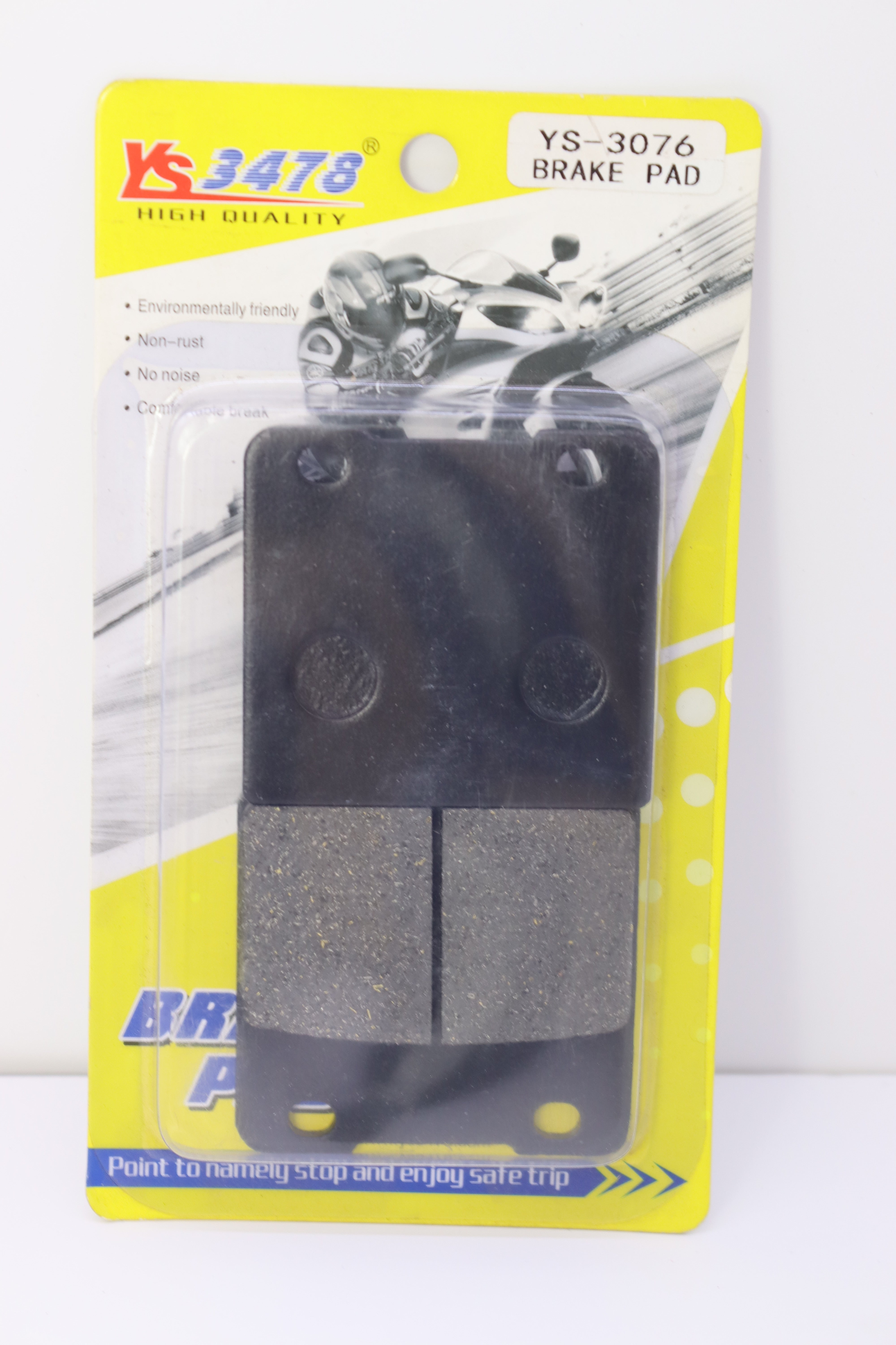 COLIER -YS-3076- JAMAL 2AMEME- BRAKE PAD-كوليي YS-٣٠٧٦- جمل أمامي