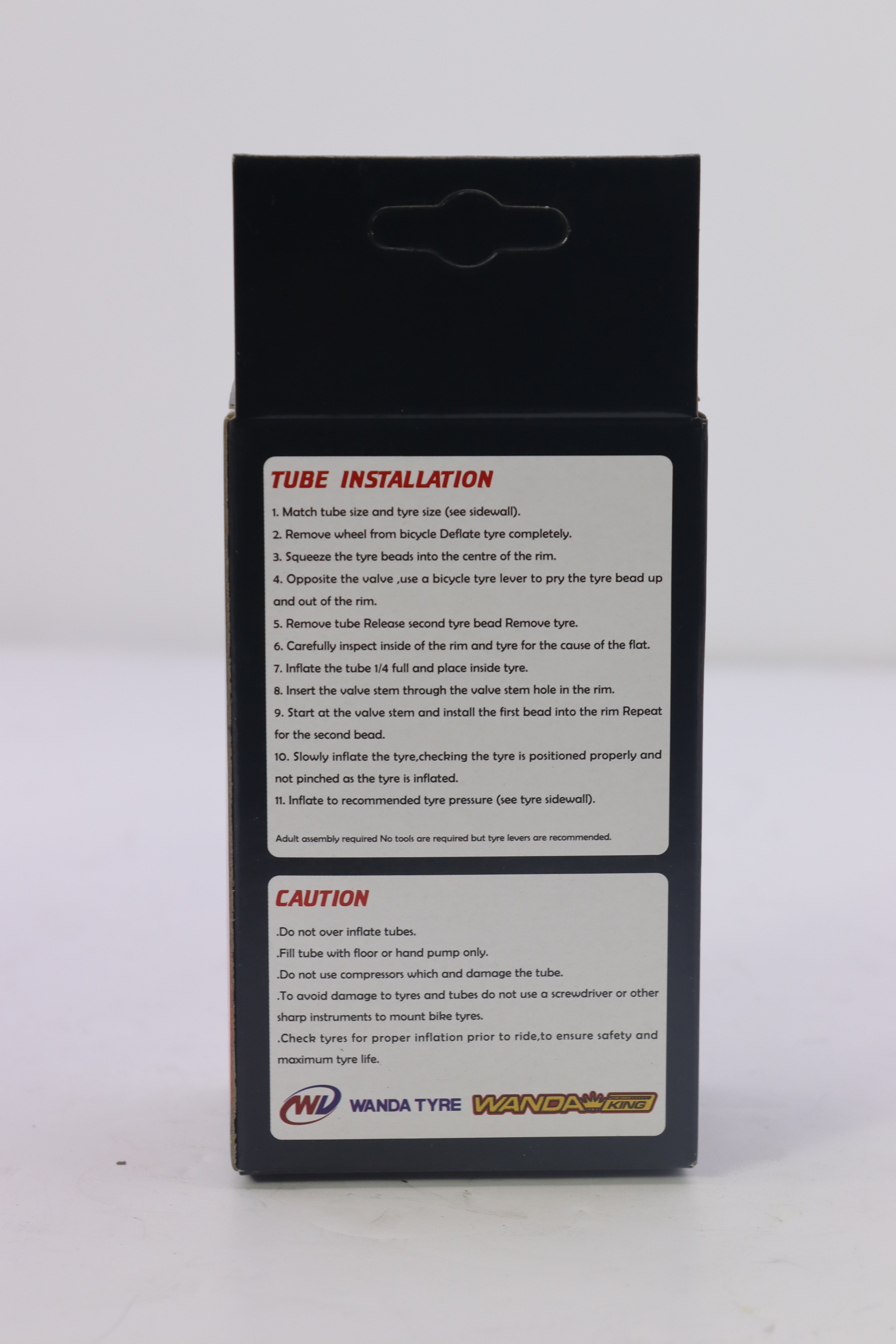 CHAMBRE A AIR BICYCLETE 16*1.95/2.125 AV-شمبريار بسكلات