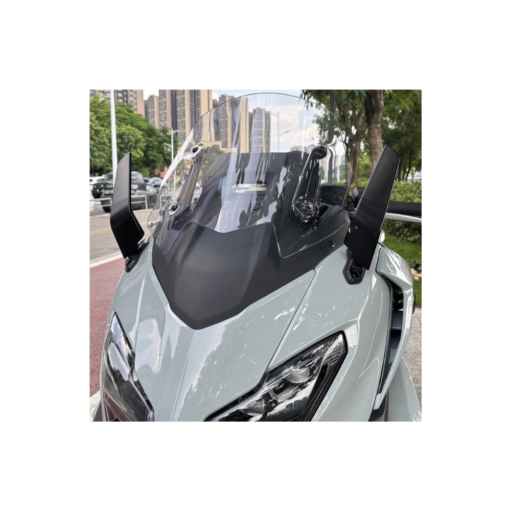 Yamaha T-MAX 560 2025 model rearview mirror with spoiler