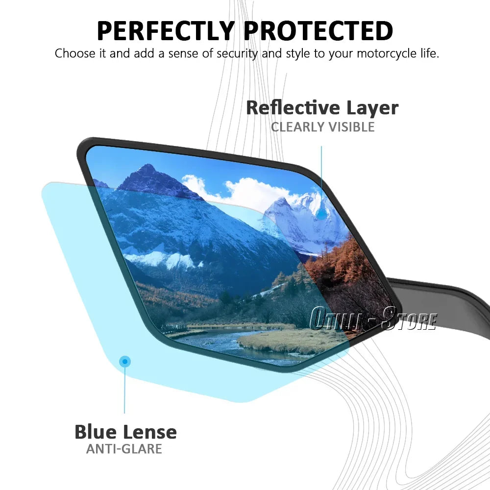 Yamaha T-MAX 560 / T-MAX 560 Tech Max (2022–2024) Stealth Max Adjustable Wing Mirrors Kit