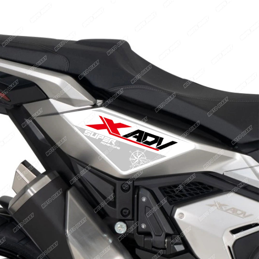 Durable 3D Motorcycle Tank Side Protection Decals for Honda X-ADV 750