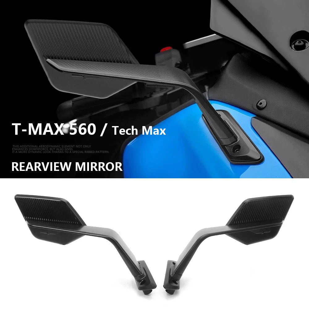Yamaha T-MAX 560 / T-MAX 560 Tech Max (2022–2024) Stealth Max Adjustable Wing Mirrors Kit