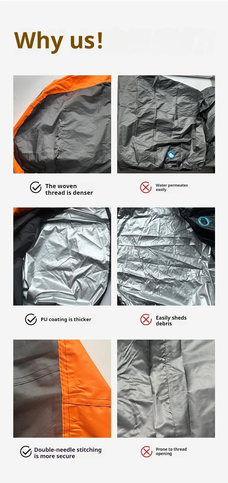 Premium Motorcycle & Scooter Cover – 420D Waterproof, UV & Dust Protection | Fits Vespa GTS SuperTech 300