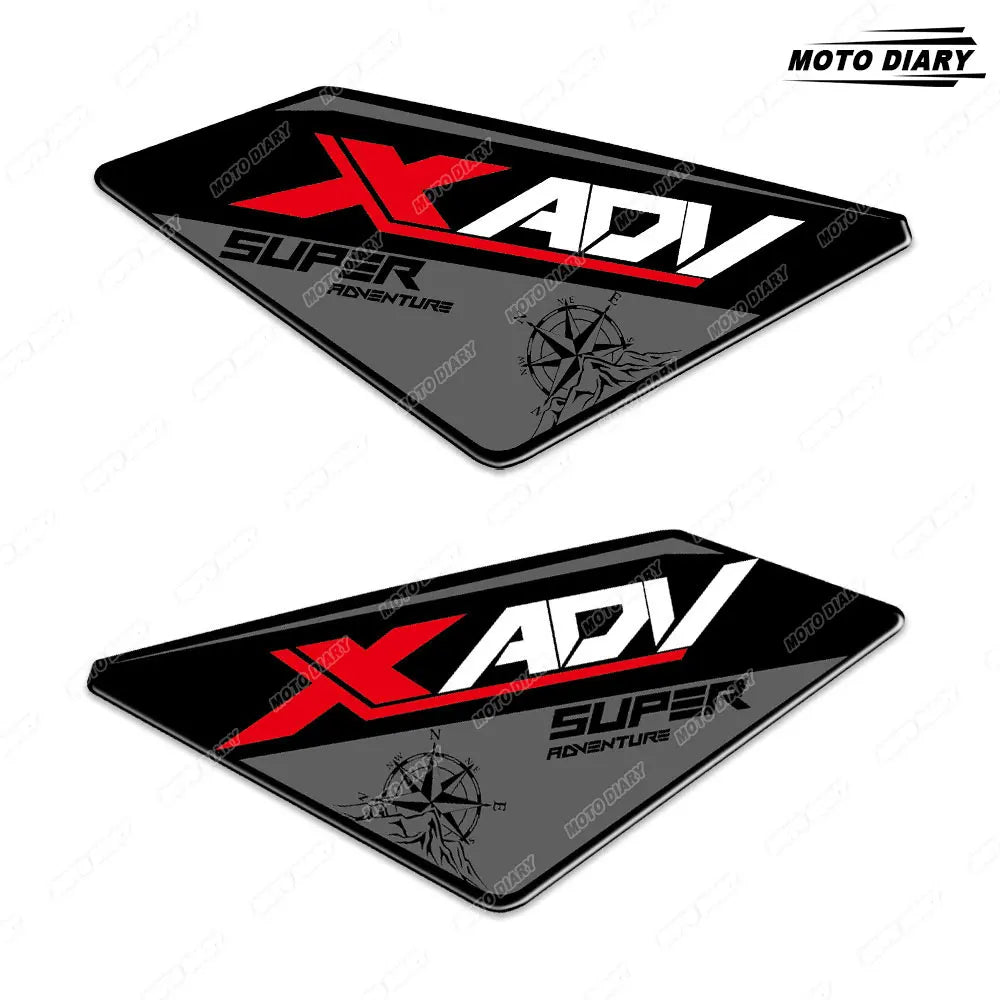 Durable 3D Motorcycle Tank Side Protection Decals for Honda X-ADV 750