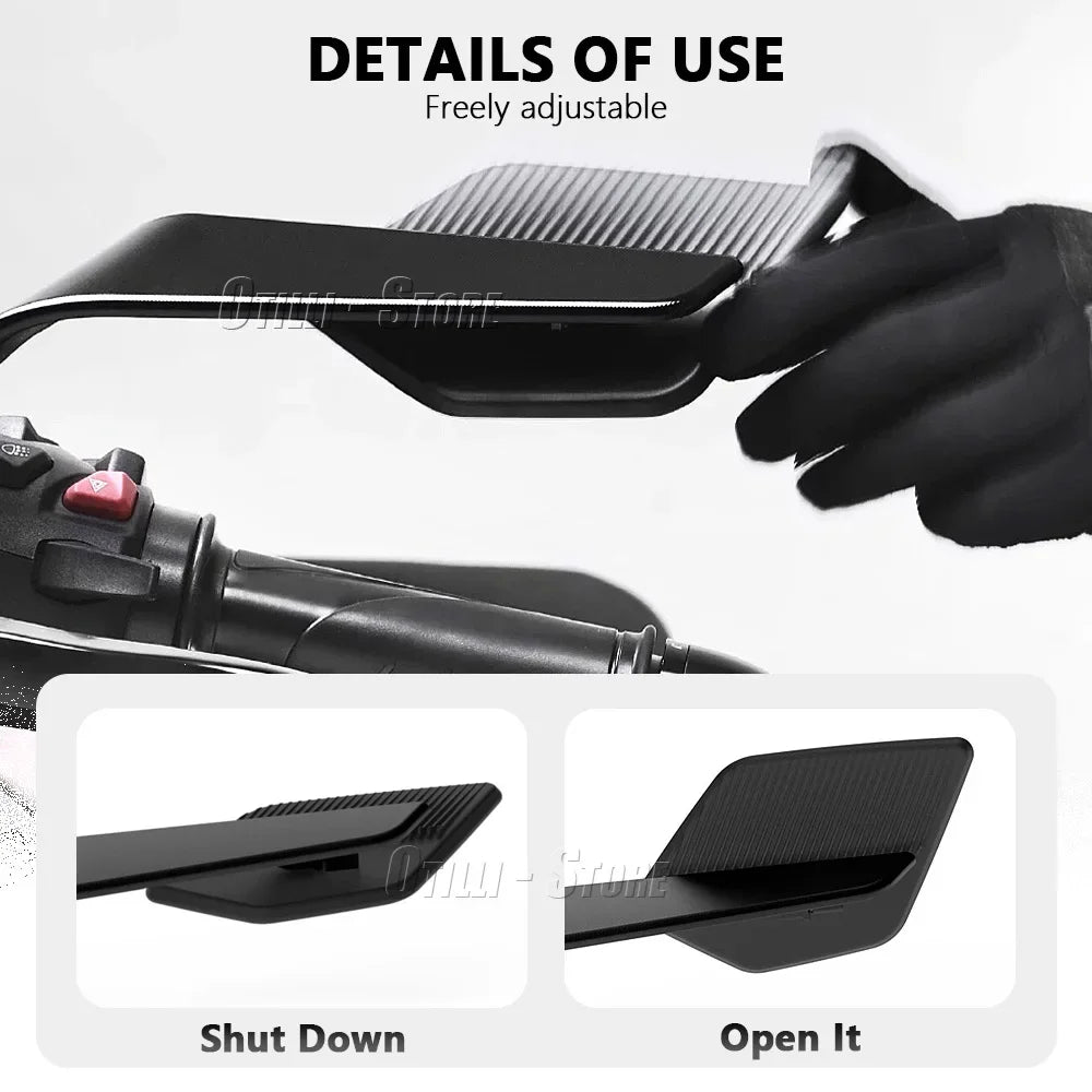 Yamaha T-MAX 560 / T-MAX 560 Tech Max (2022–2024) Stealth Max Adjustable Wing Mirrors Kit