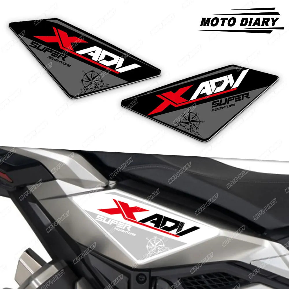 Durable 3D Motorcycle Tank Side Protection Decals for Honda X-ADV 750