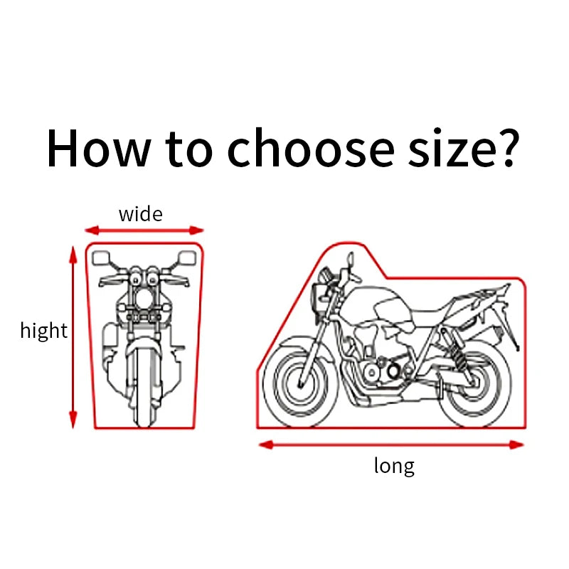 Premium Motorcycle & Scooter Cover – 420D Waterproof, UV & Dust Protection | Fits Vespa GTS SuperTech 300