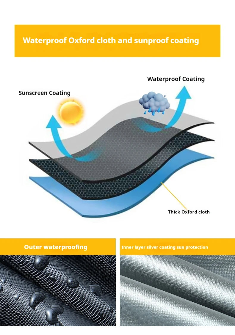 Premium Motorcycle & Scooter Cover – 420D Waterproof, UV & Dust Protection | Fits Vespa GTS SuperTech 300