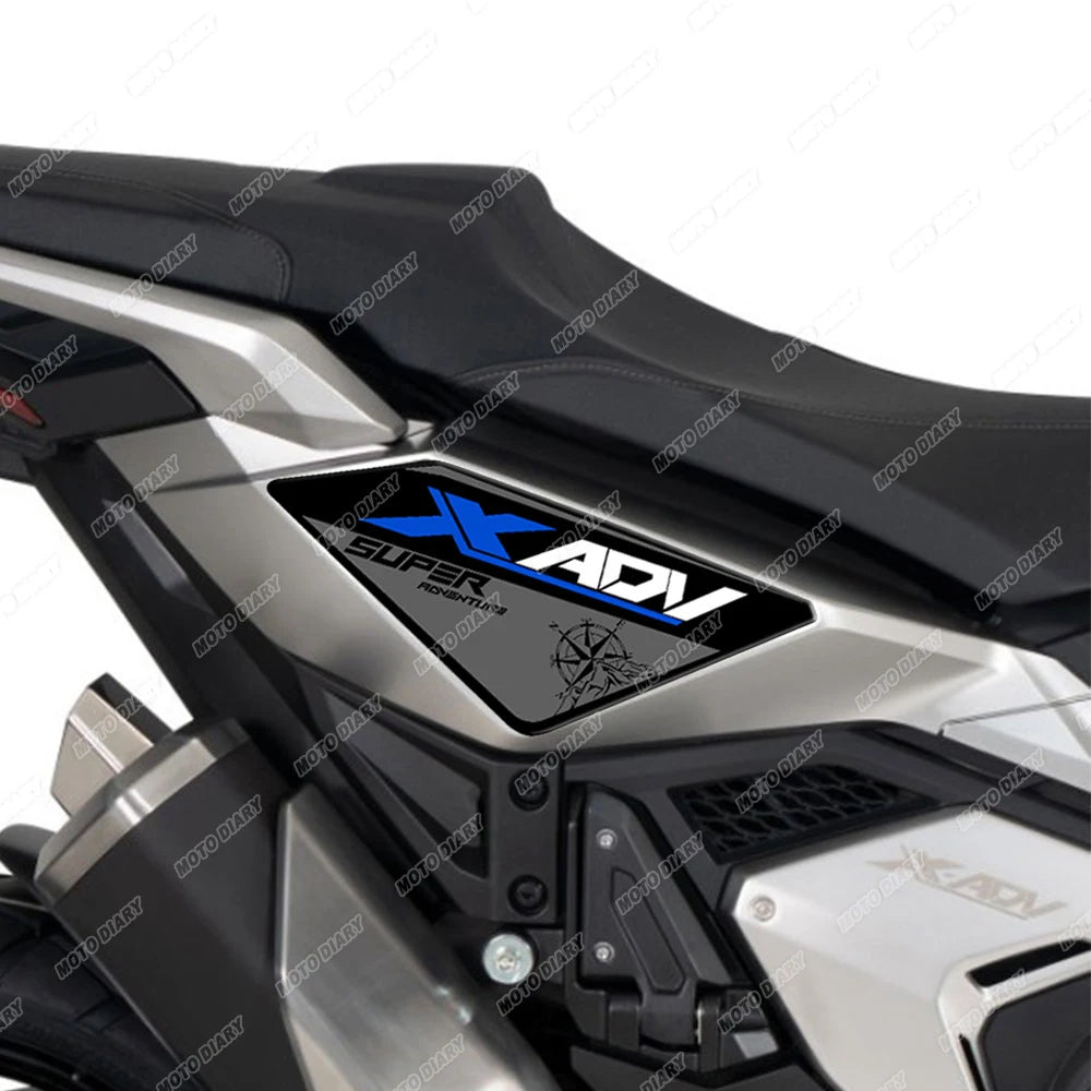 Durable 3D Motorcycle Tank Side Protection Decals for Honda X-ADV 750