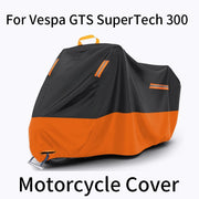 Premium Motorcycle & Scooter Cover – 420D Waterproof, UV & Dust Protection | Fits Vespa GTS SuperTech 300