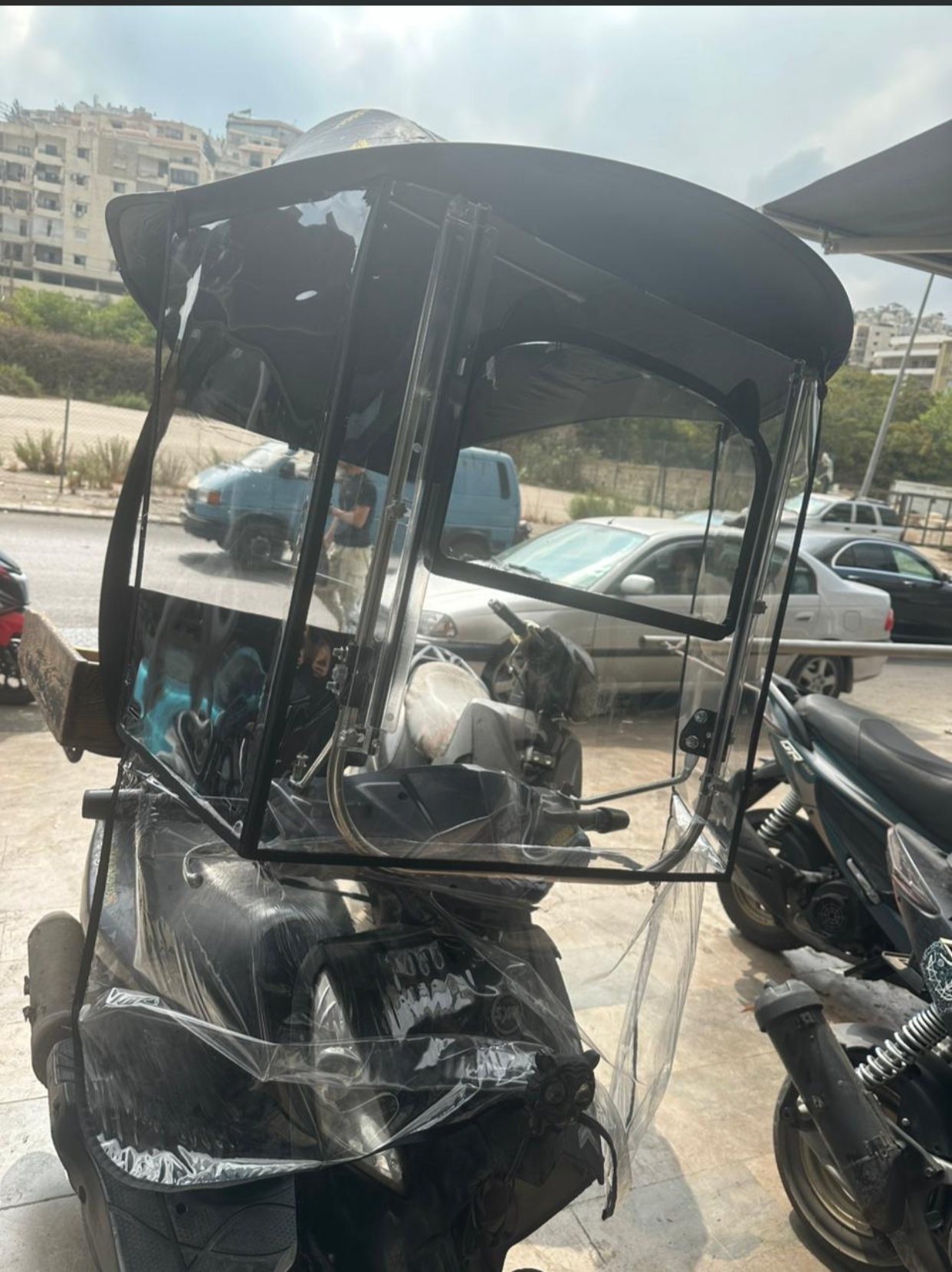 KHAYMET SHITA MA3 SHEBEK-خيمة شتاء مع شباك